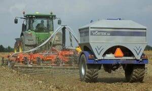 vortek seeder in field